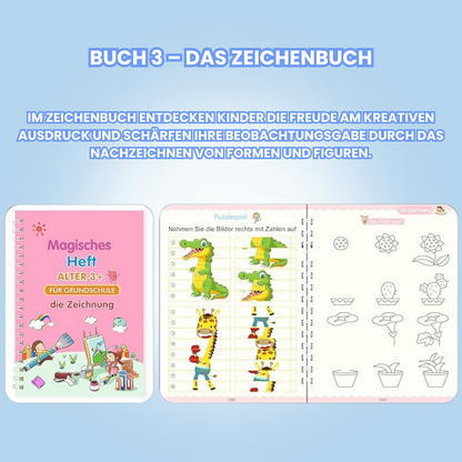 Kalligraphie-Bücher (4er Set)