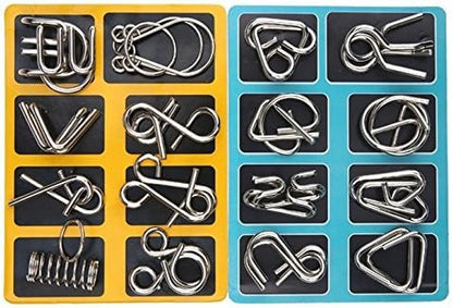 Metall-Puzzle-Ring-Set