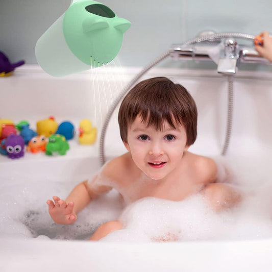 Kinder Gießkanne mit Katzen-Design – Ergonomischer Badebecher zum Duschen