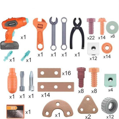 Baukasten Spielset für Kleine Handwerker