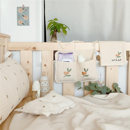 Baby Aufbewahrungstasche zum Hängen – Für Kinderbett & Kinderwagen