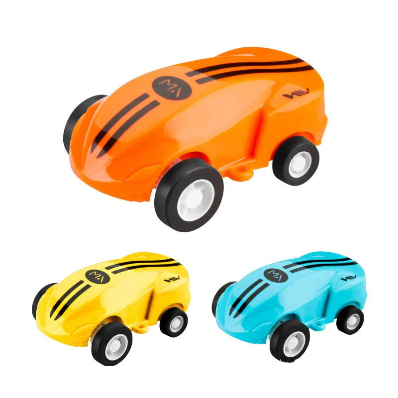 Leuchtender Wirbelspaß – Magnetisches Stunt-Spielzeugauto mit LED