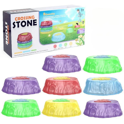 Springen & Balancieren - Leuchtende Balance-Steine für Kinder