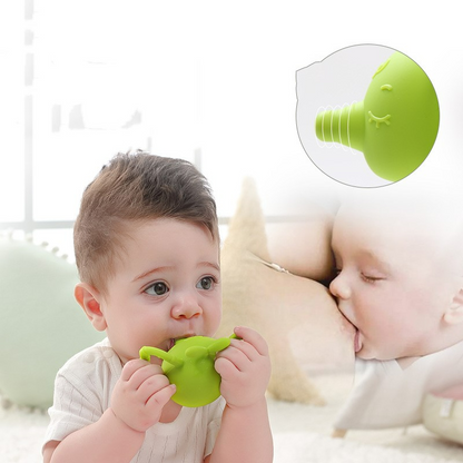 Silikon Beißspielzeug für Babys - Elefanten-Design