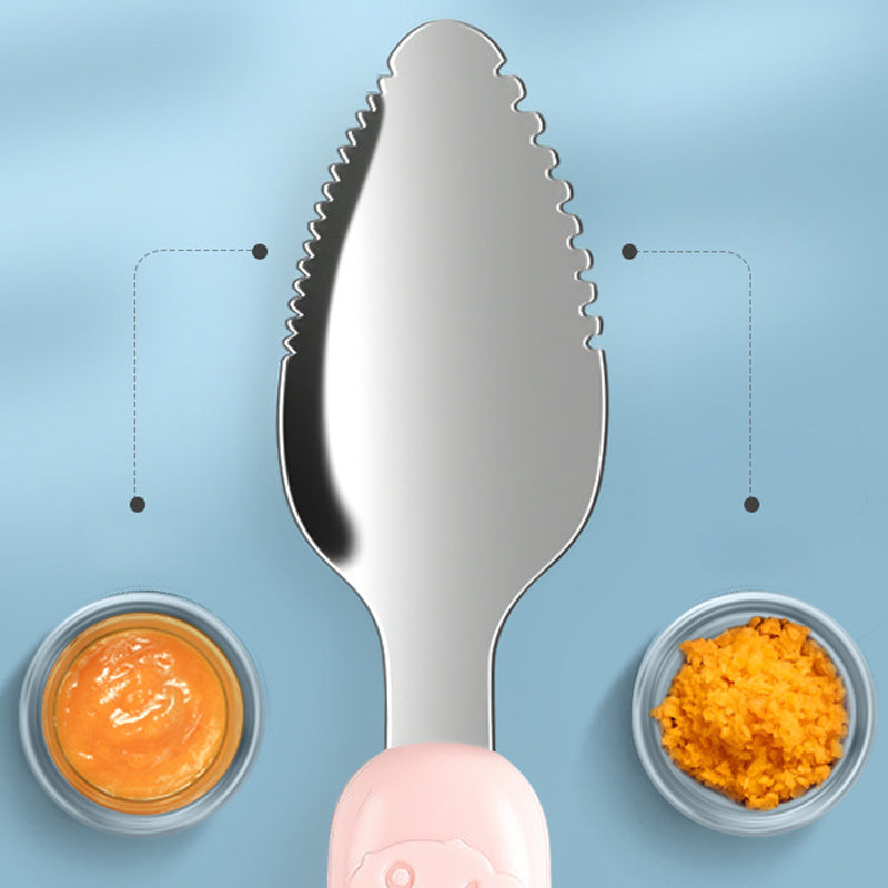 2-in-1 Silikon Löffel für Babys