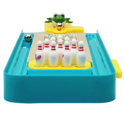 Spielerisch Geschick Fördern – Mini-Frosch-Bowling