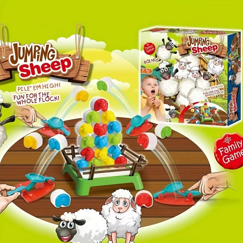 Hüpfende Schafe Brettspiel