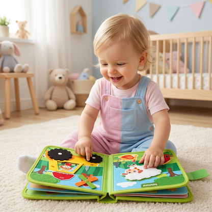 Pädagogisches Montessori Farm Geschichten Buch