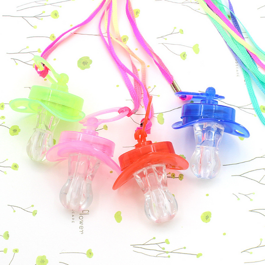 LED Schnuller mit Licht – Leuchtender Party Schnuller für Kinder
