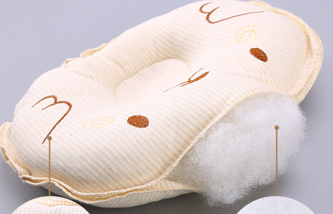Baby Kopfkissen mit Mulde – Orthopädisches Kissen gegen Kopfverformung