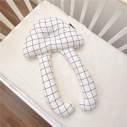 Baby Lagerungskissen mit Kopfstütze – Ergonomisches Stützkissen für Babys