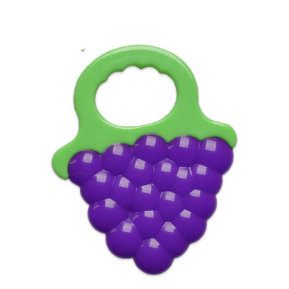 Baby Beißring Set – Bunte Silikon Beißringe in Frucht- und Tierdesign