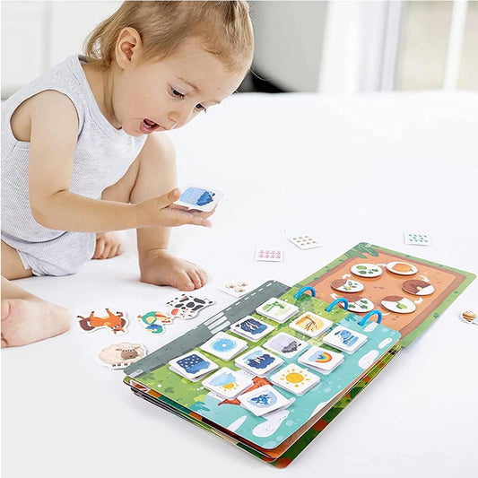 Montessori Kinder Beschäftigungs Entdeckerbuch