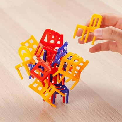 Montessori Stuhl-Stapel-Spiel