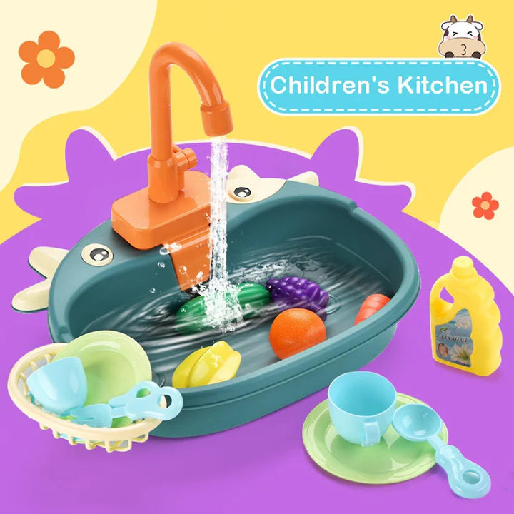 Interaktives Spielspülbecken – Wasser & Spaß für Kleine Küchenchefs