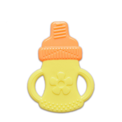 Baby Beißring Set – Bunte Silikon Beißringe in Frucht- und Tierdesign