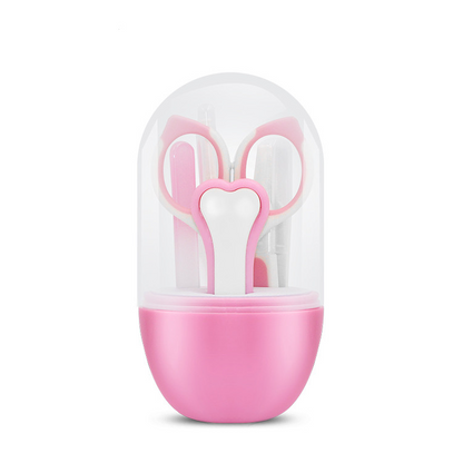 Baby Pflege Set – Sicherheitsnagelschere, Nagelfeile und Pinzette für Kinder