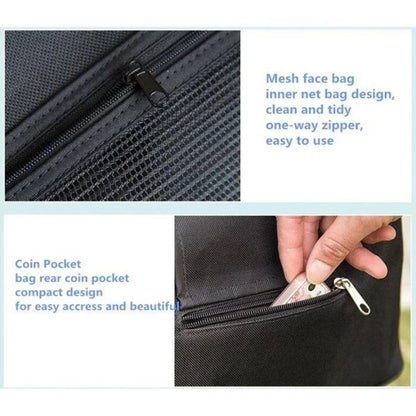 Multifunktionale Kinderwagen-Tasche mit Isolierfach und Feuchttuchspender