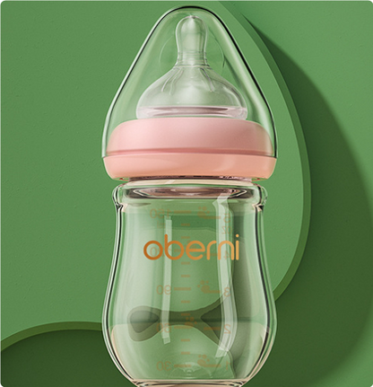 Babyflasche mit Weichem Sauger – BPA-freie Anti-Kolik Flasche für Neugeborene