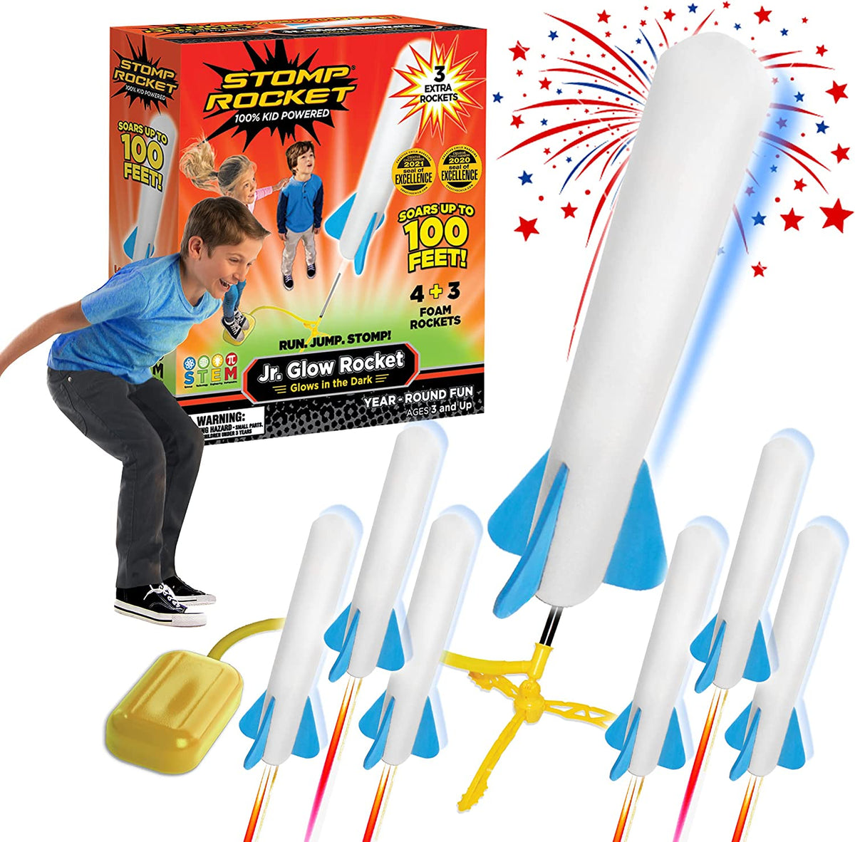 Spring-Rakete – Unendlicher Spaß