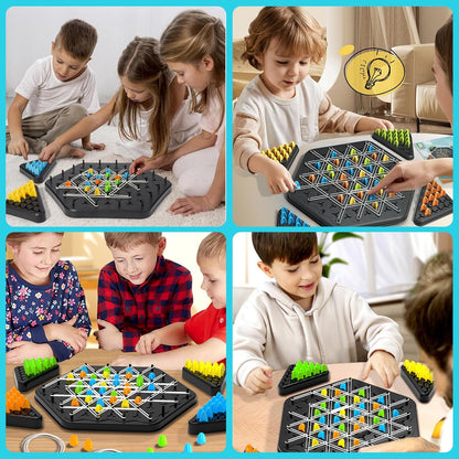 Gummiband-Schach Denkspiel