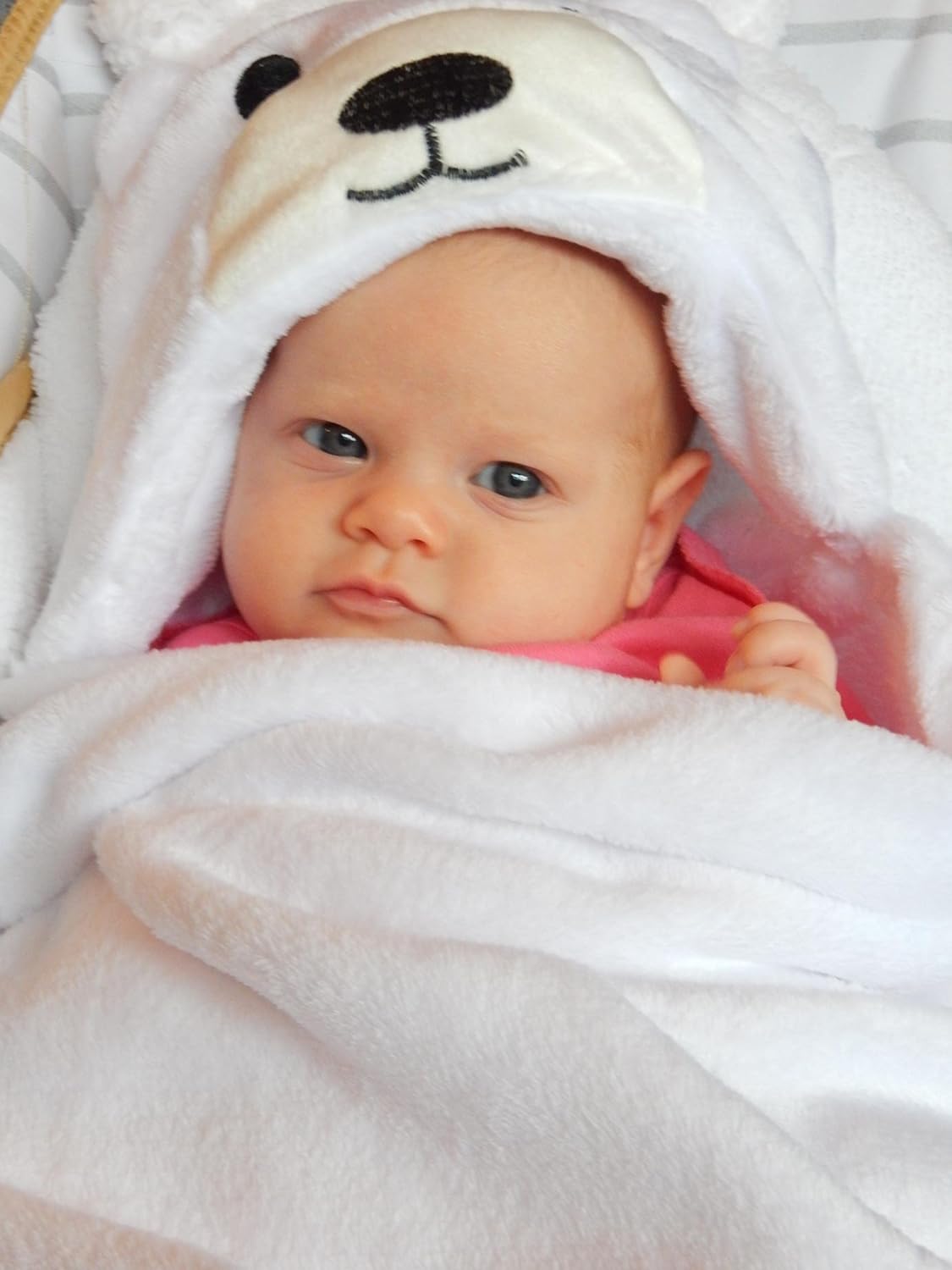Baby Badetuch mit Kapuze – Weiches und Flauschiges Handtuch