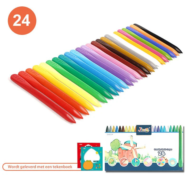 Umweltfreundliche Bunte Wachsmalstifte
