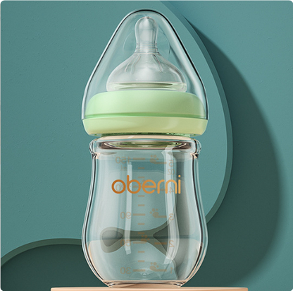 Babyflasche mit Weichem Sauger – BPA-freie Anti-Kolik Flasche für Neugeborene