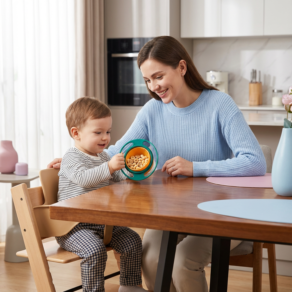 Auslaufsichere Babyschüssel – Essen ohne Kleckern