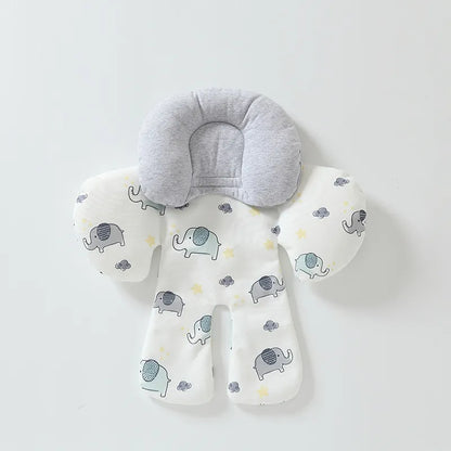 Baby Sitzverkleinerer mit Kopfstütze – Weiches Kissen für Babyschale & Kinderwagen