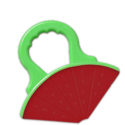 Baby Beißring Set – Bunte Silikon Beißringe in Frucht- und Tierdesign