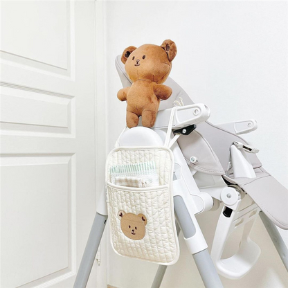 Baby Aufbewahrungstasche zum Hängen – Für Kinderbett & Kinderwagen