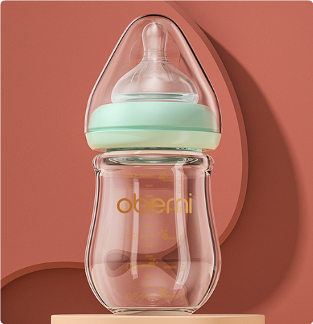 Babyflasche mit Weichem Sauger – BPA-freie Anti-Kolik Flasche für Neugeborene