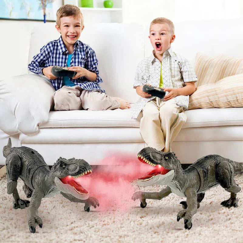 Fernsteuerbarer Dinosaurier mit Nebelspray-Funktion