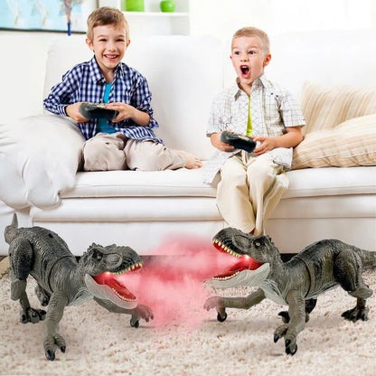 Fernsteuerbarer Dinosaurier mit Nebelspray-Funktion