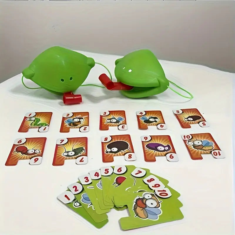 Frosch-Abenteuer Familien Spiel für Groß und Klein