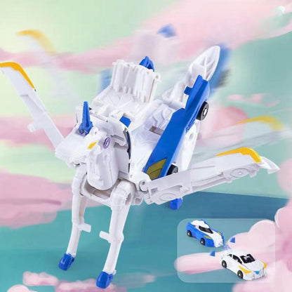 Magnetische Einhorn Verwandlungsautos