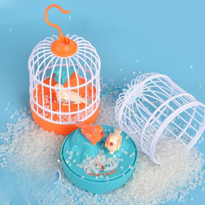 Sprechende Vögel im Käfig Kinder Spielzeug