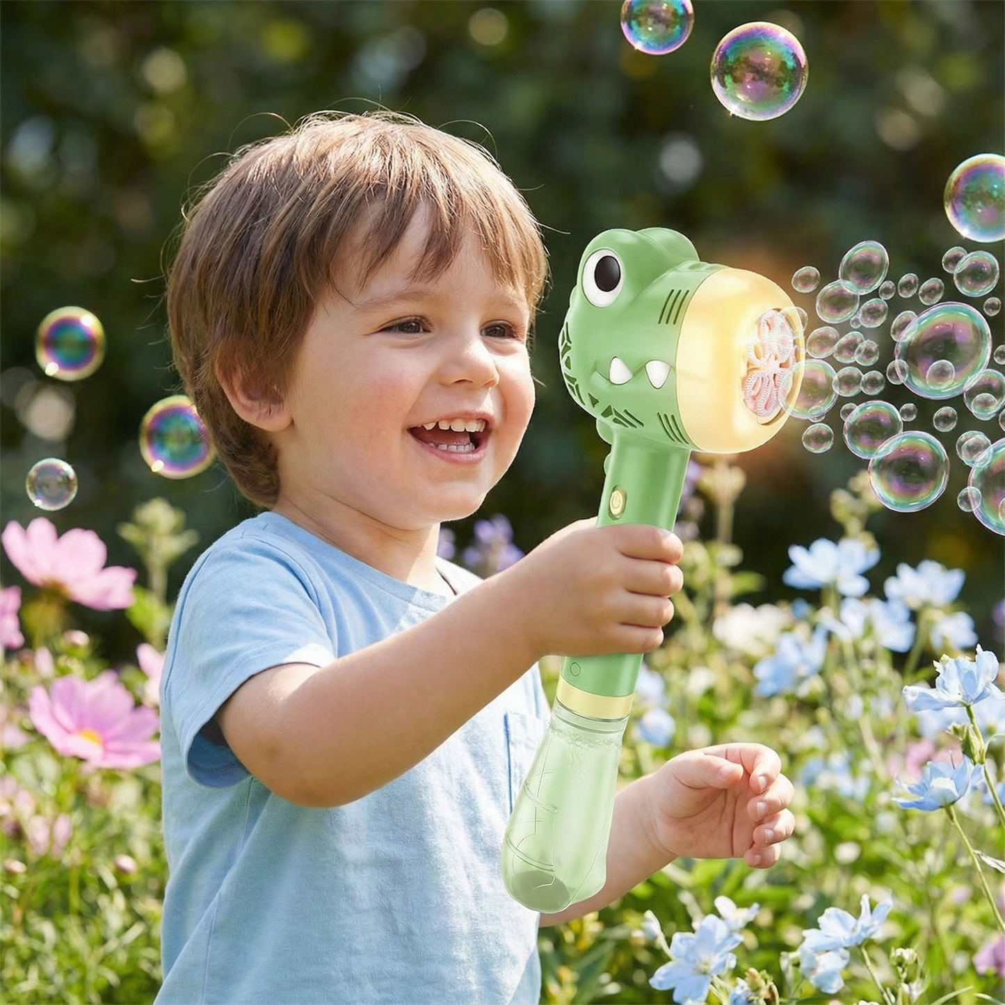 Leuchtender Seifenblasen-Stab für Kinder – Automatischer Bubble Maker