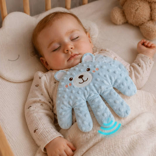 Baby Einschlafhilfe mit sanfter Klopffunktion – unterstützt ruhiges und selbstständiges Einschlafen