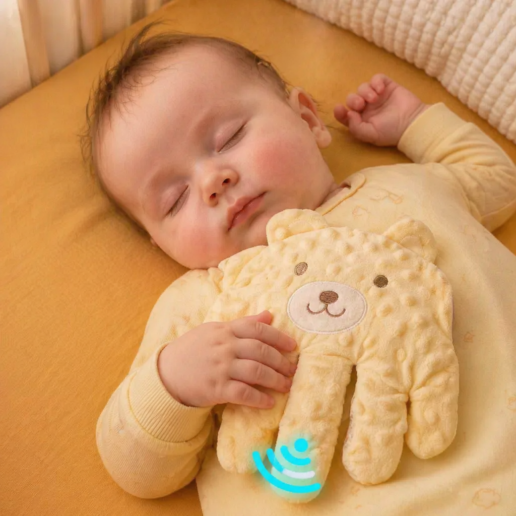 Baby Einschlafhilfe mit sanfter Klopffunktion – unterstützt ruhiges und selbstständiges Einschlafen