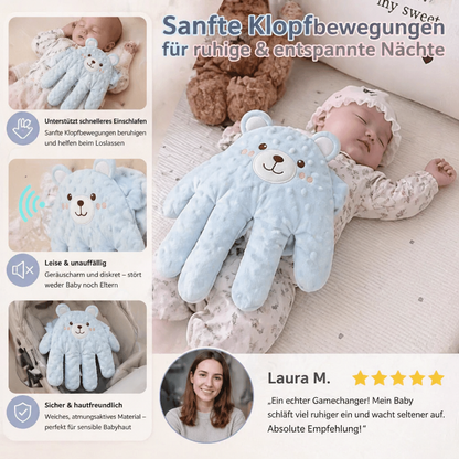 Baby Einschlafhilfe mit sanfter Klopffunktion – unterstützt ruhiges und selbstständiges Einschlafen