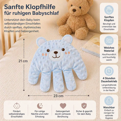 Baby Einschlafhilfe mit sanfter Klopffunktion – unterstützt ruhiges und selbstständiges Einschlafen