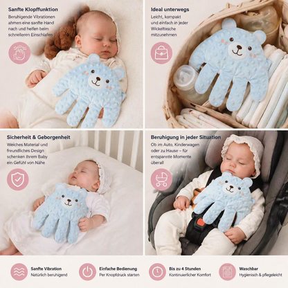 Baby Einschlafhilfe mit sanfter Klopffunktion – unterstützt ruhiges und selbstständiges Einschlafen