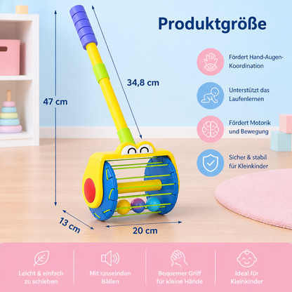 Baby Schiebe Staubsauger Spielzeug mit Bällen für Kleinkinder