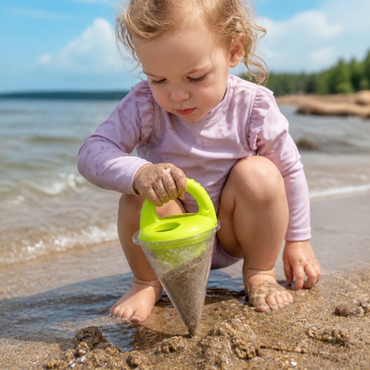 Kinder Strand Sand Trichter Spielzeug zum Zeichnen und Schütten