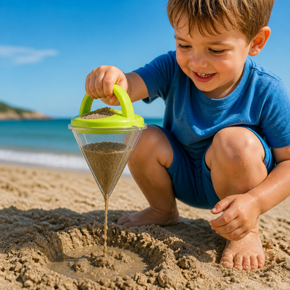 Strand-Trichter-Spielzeug für Kinder