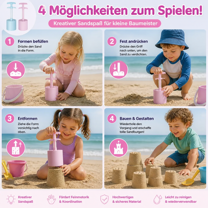 Honeycomb Sand Castle Maker – Sandform für Kinder