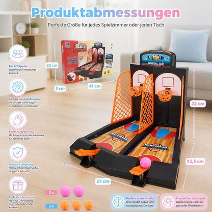 Basketball-Shootout-Spiel für 2 Spieler
