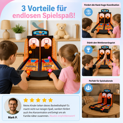 Basketball-Shootout-Spiel für 2 Spieler